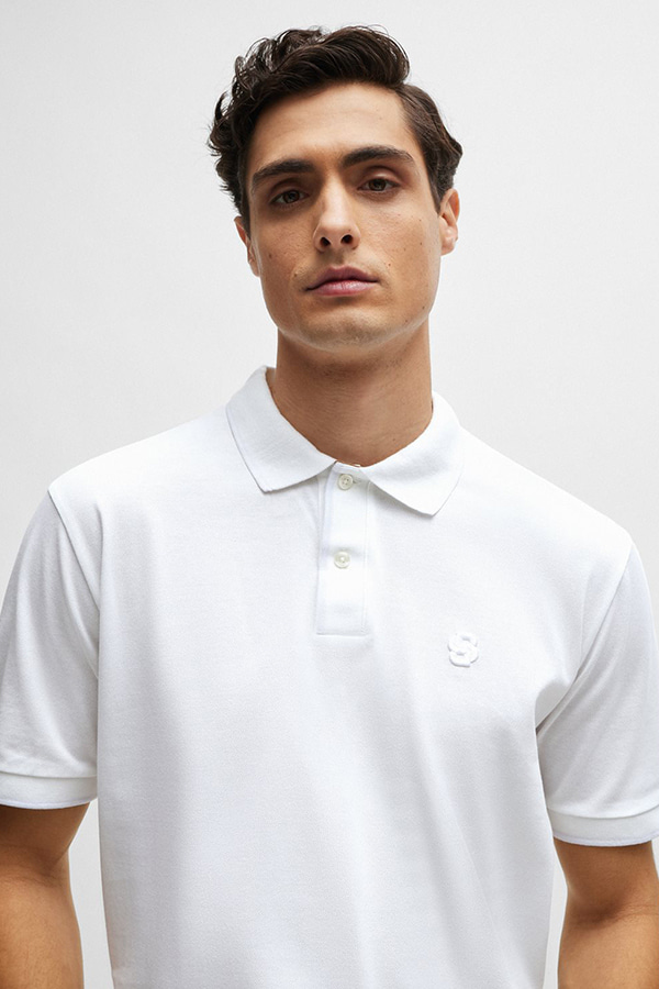 ΜΠΛΟΥΖΑ ΠΟΛΟ BOSS - 100 ΛΕΥΚΟ